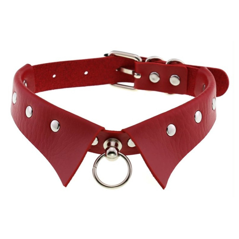 Joy Jewels Collier GOTHIC RING Rouge
